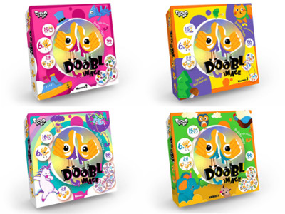 Настільна гра Danko Toys "Doobl Image" розважальна DBI-01-01U02U03U04U Настільна гра Danko Toys "Doobl Image" розважальна DBI-01-01U02U03U04U