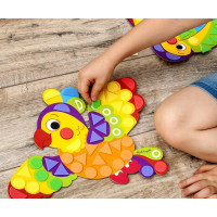Набір для творчості Vladi Toys "Мяка фігурна мозаїка. Пелікан" 150 наклейо VT4511-02