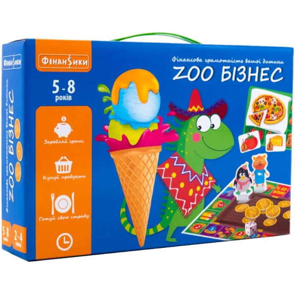 Настільна гра Vladi Toys "Зообізнес" економічна VT2312-05 Настільна гра Vladi Toys "Зообізнес" економічна VT2312-05
