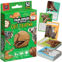 Енциклопедія на картках Vladi Toys «Світ тварин» VT6002-01
