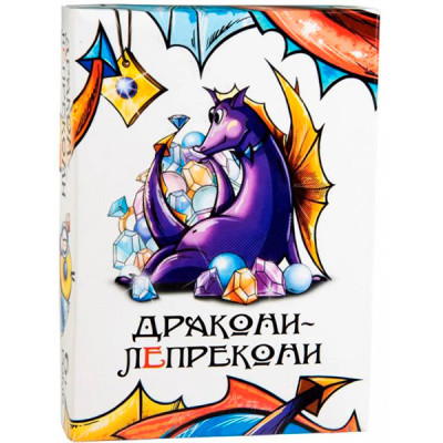 Настільна гра Strateg Дракони-Леприкони розважальна патріотична українською 30282