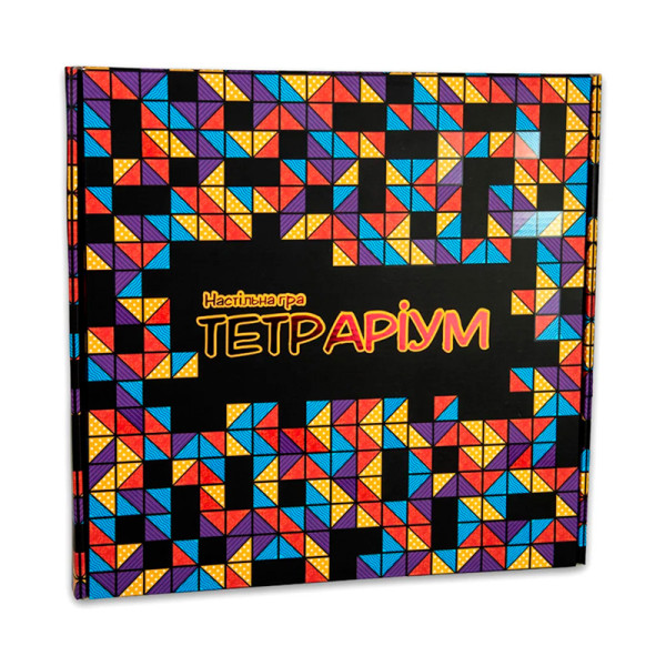 Настільна гра Strateg Тетраріум розважальна українською мовою (30332) 30332