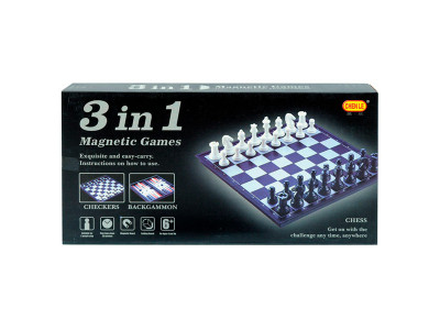 Шахи магнітні "3в1" 98803 Шахи магнітні "3в1" 98803