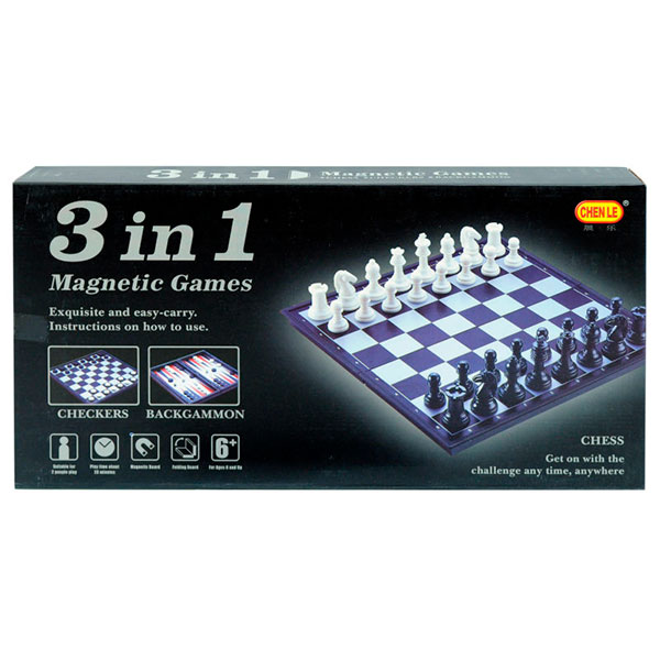 Шахи магнітні "3в1" 98803 Шахи магнітні "3в1" 98803