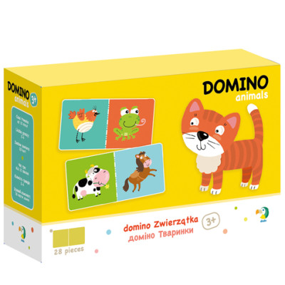 Настільна гра доміно "Тварини" 300137 Настільна гра доміно "Тварини" 300137