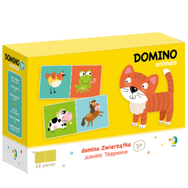 Настільна гра доміно "Тварини" 300137 Настільна гра доміно "Тварини" 300137