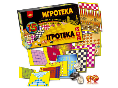 Настільна гра гротека. 15 найкращих ігрів світу МКС0213 Настільна гра гротека. 15 найкращих ігрів світу МКС0213