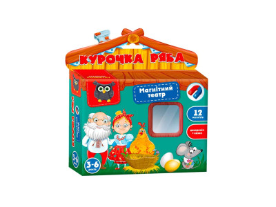 Магнітний театр Vladi Toys "Курочка Ряба" Академія розвитку VT3206-31