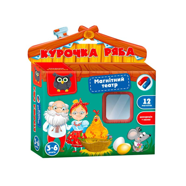 Магнітний театр Vladi Toys "Курочка Ряба" Академія розвитку VT3206-31