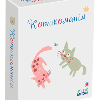 Настільна гра Котикомпанія 7+. Селфі Медіа 48003