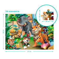 Пазл 2 в 1 Dodo Paw Patrol «Пригоди у Джунглях» 200572 200572