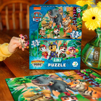 Пазл 2 в 1 Dodo Paw Patrol «Пригоди у Джунглях» 200572 200572