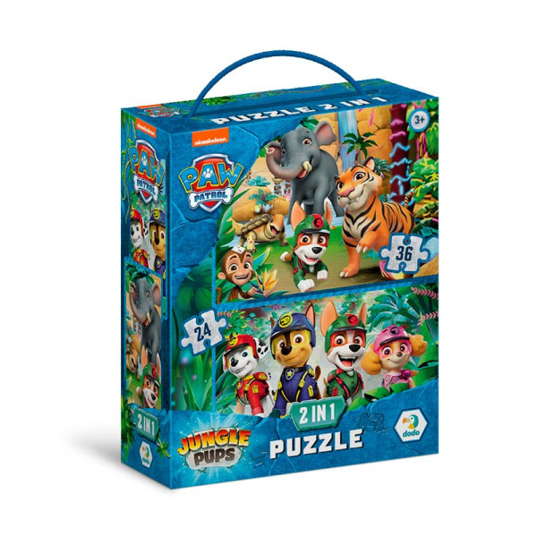 Пазл 2 в 1 Dodo Paw Patrol «Пригоди у Джунглях» 200572 200572