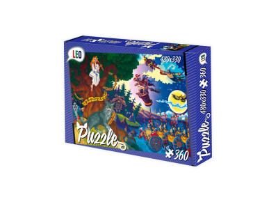 Пазли Strateg LEO LUX Казки Пушкіна 360 елементів 207-11