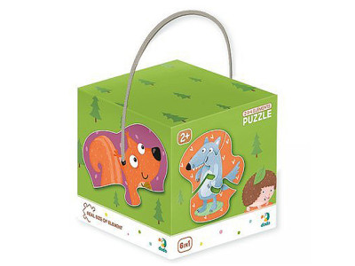 Пазл Dodo Лісові тварини 2-3-4 елементи 300195 Пазл Dodo Лісові тварини 2-3-4 елементи 300195