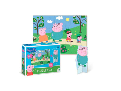 Пазл на 60 елементів з фігуркою «Peppa Pig» 200120 Пазл на 60 елементів з фігуркою «Peppa Pig» 200120