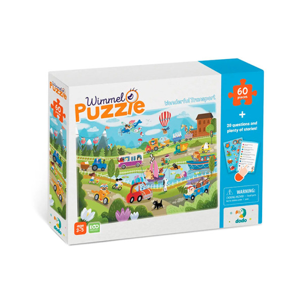 Виммельпазл DoDo «Диво-транспорт» 60 елементів 300561