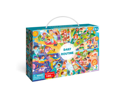 Пазл DoDo «Розпорядок дня» 100 елементів 300619