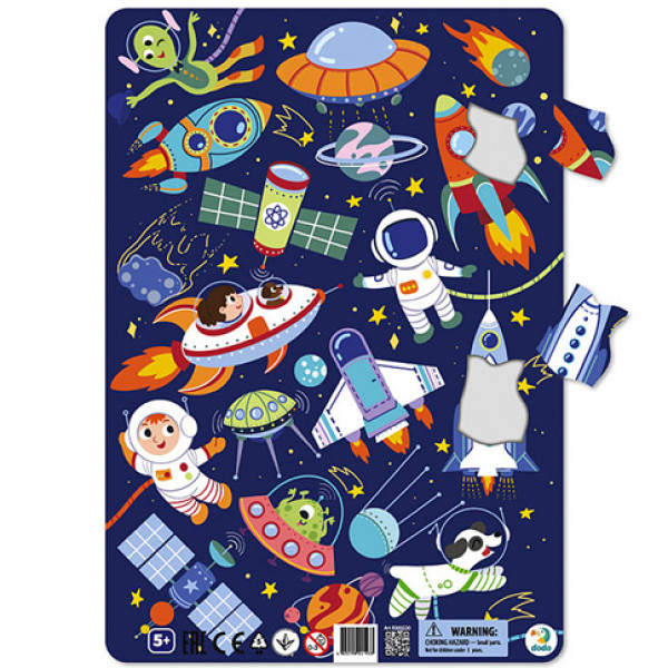 DODO Пазл з рамкою "Космос" R300220