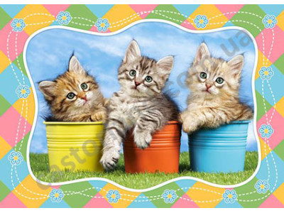 Пазли "Три кошенята" 06762 Пазли "Три кошенята" 06762