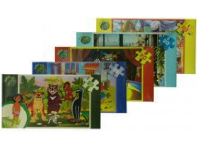 Мякі пазли 20 елементів Амида АМ030