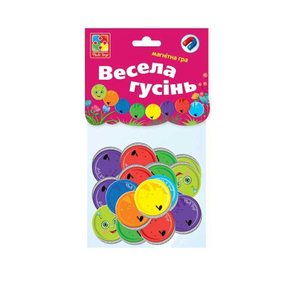 Гра магнітна "Весела гусінь" VT5900-04 (укр) VT5900-04