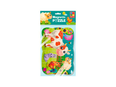 М'які пазли Vladi Toys А5 Малюк зможе "Ферма" магнітні VT3205-89