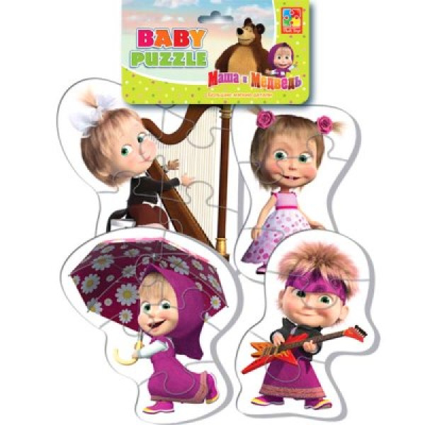 Бебі пазли "Маша і Ведмідь" VT1106-42