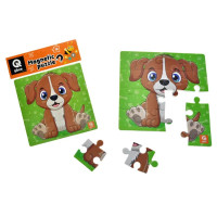 Пазли qbee "Цуценя" 16 елементів фомові магнітні QB200-005 Пазли qbee "Цуценя" 16 елементів фомові магнітні QB200-005