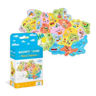 Магнітна мапа України Dodo для дітей 200241