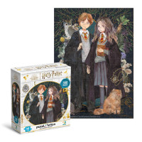 Пазл DoDo Medium-M Harry Potter. Герміона та Роналд» 300 елементів 200499 Пазл DoDo Medium-M Harry Potter. Герміона та Роналд» 300 елементів 200499
