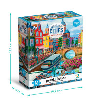 Пазл DoDo Medium-M «Міста. Амстердам» 300 елементів 300646