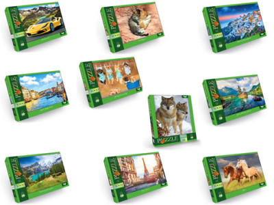 Пазл Danko Toys 1000 елементів C1000-11-01020304...10