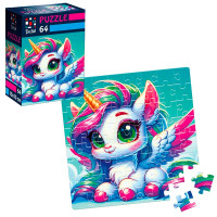 Пазли Vladi Toys De.tail Замріяна єдиноріжка 64 деталі DT1234-01