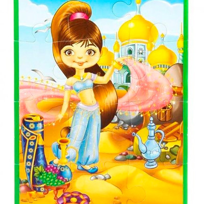 Пазли м'які Vladi Toys А5 "Турчанка" фомові VT1103-12
