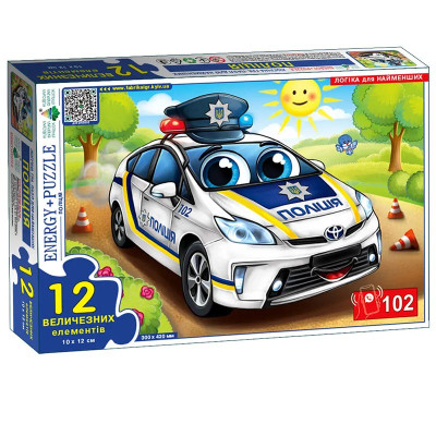 Пазл Енергія Плюс Поліція 12 елементів Ен.8199