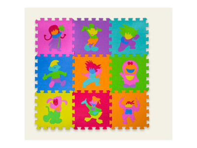 Пазли фомові мікс 9 деталей EVA1911