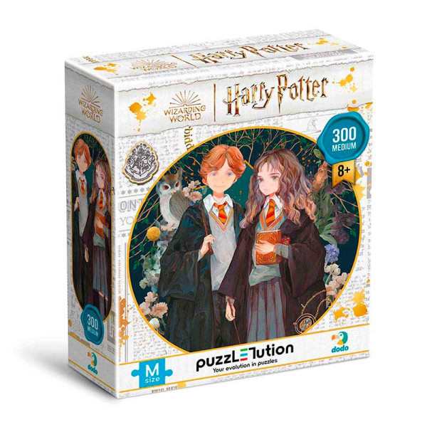 Пазл DoDo Medium-M Harry Potter. Герміона та Роналд» 300 елементів 200499 Пазл DoDo Medium-M Harry Potter. Герміона та Роналд» 300 елементів 200499