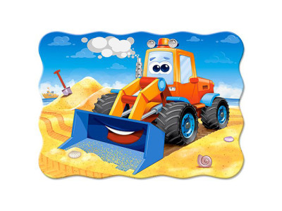 Пазли 30 елементів "Бульдозер" 03600