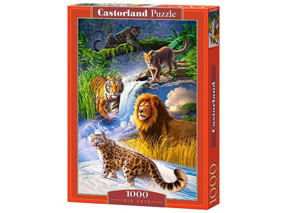 Пазл "Дикі кішки" 1000 елементів 103553