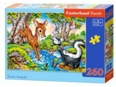 Пазл "Лісові тварини" 260 елементів 27446 Пазл "Лісові тварини" 260 елементів 27446