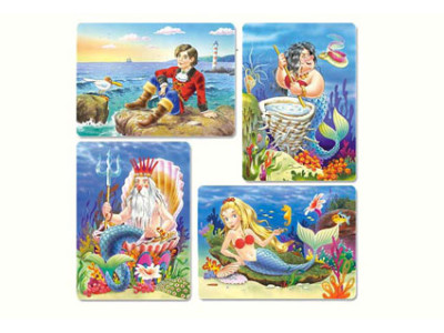 Пазл Історія Русалочки 4в1 04010 Пазл Історія Русалочки 4в1 04010