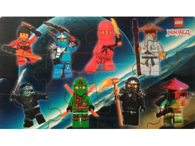 Пазл дерев'яний з підставкою "Нінзяго" Jum.4619 Пазл дерев'яний з підставкою "Нінзяго" Jum.4619
