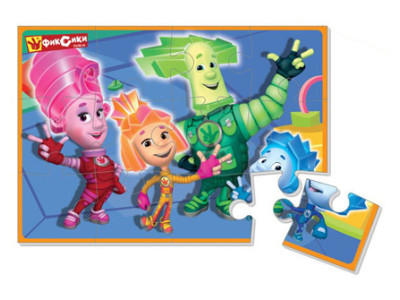 Пазли мякі А-5 "Фіксики" VT1103-22