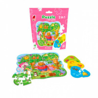 Пазл Puzzle in stand-up pouch "2 in 1. Чарівний ліс" RK1140-01