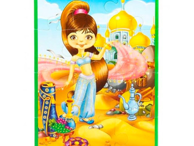Пазли м'які Vladi Toys А5 "Турчанка" фомові VT1103-12