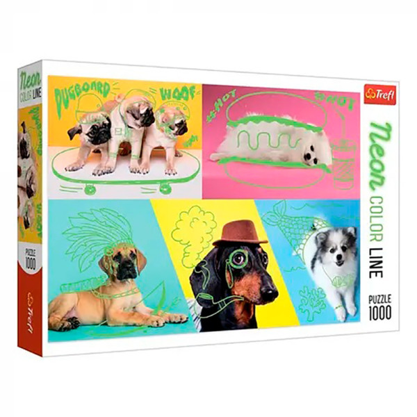 Пазл "1000" - НЕОН-Кльова сімя 10578