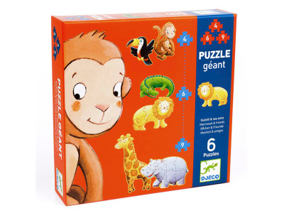 Пазли дитячі картонні арт.DJ07114 DJECO Пазл 4х6х9 гигант Мавпочка Остін т DJ07114 Пазли дитячі картонні арт.DJ07114 DJECO Пазл 4х6х9 гигант Мавпочка Остін т DJ07114