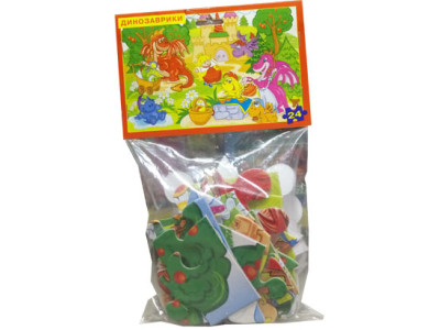 Пазл 24 ел. "Динозаврики" в пакеті Эн.1718