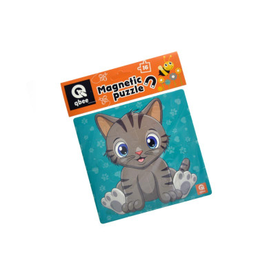 Пазли qbee "Кошеня" 16 елементів фомові магнітні QB200-006 Пазли qbee "Кошеня" 16 елементів фомові магнітні QB200-006